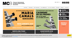 Desktop Screenshot of mariacanals.org